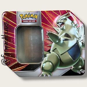 Pokémon V Strikers Tin – Tyranitar V (Empty Collector’s Tin)